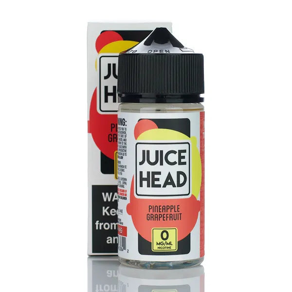 Juice Head E-Liquid - No Nicotine Vape Juice - 100ml - Black Coral
